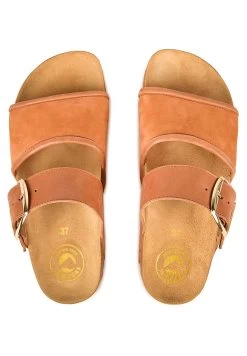 Pataugas Lula/Mix/Nu F2I - Sandalias Planas - Camel -Pataugas 4515318ad69640e09f9b2de9d4fb9a75