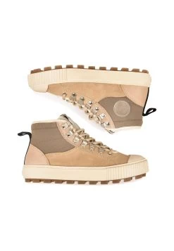 Pataugas Aran M/Mixs F4H - Zapatillas Altas - Beige -Pataugas d3de12320c554ddeb11c7701b047c211